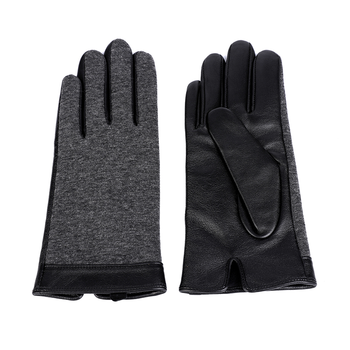 Women leather gloves sheep or goat+polyester AW2022-51