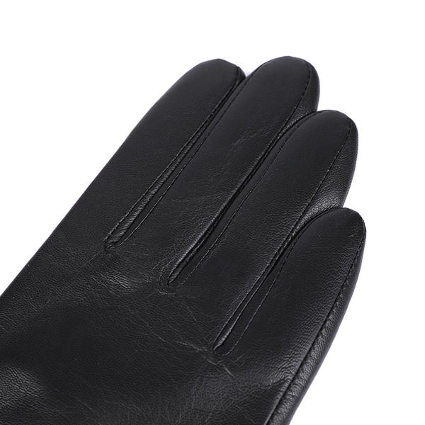 Black or colorful color women leather gloves AW2022-44