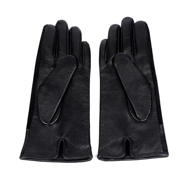 Women leather gloves sheep or goat+pig split leather AW2022-37