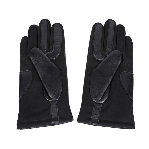 Fashion & warm women leather gloves sustainable material AW2022-36