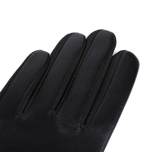 Fashion & warm women leather gloves sustainable material AW2022-36