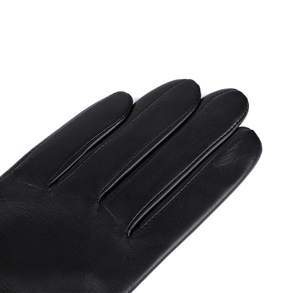 Fashion & warm women leather gloves  sustainable material AW2022-31