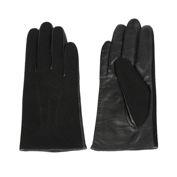 Sheep or goat+wool/nylon women leather gloves AW2022-7