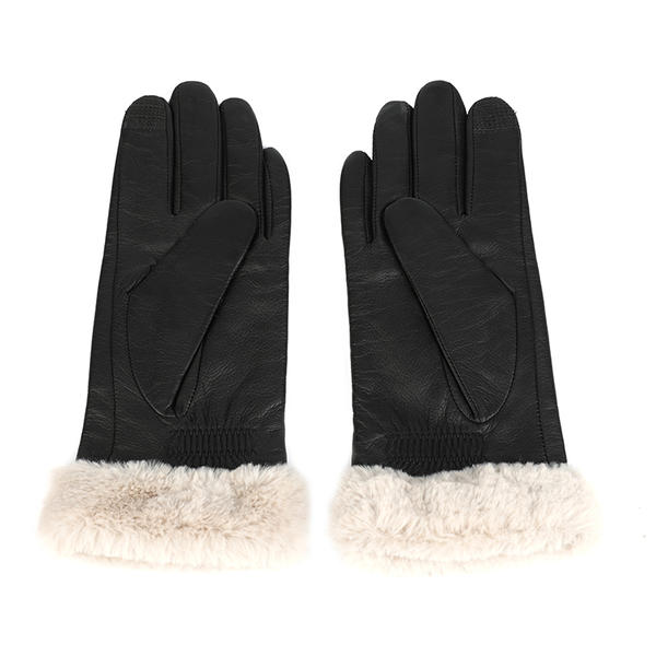Sheep or goat women leather gloves AW2022-4