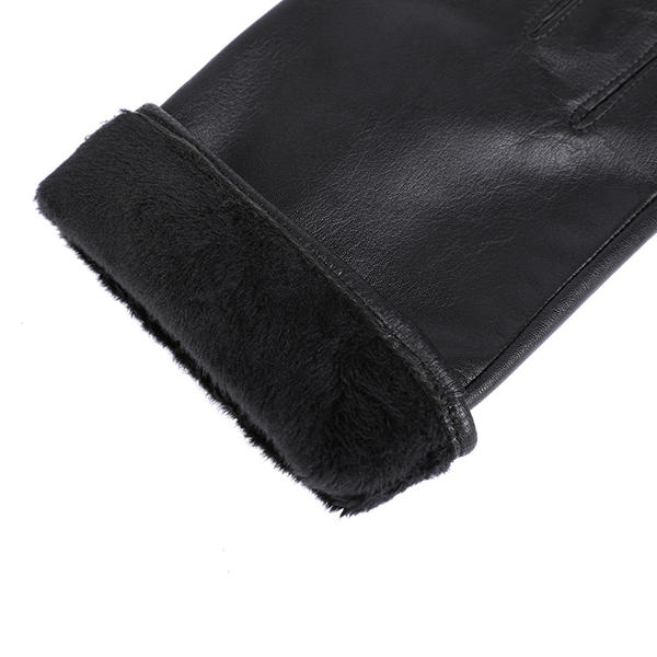 Sustainable material mens leather gloves AW2022-M39