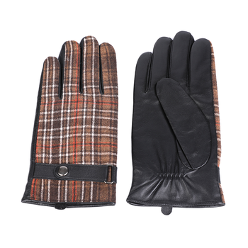 Sheep or goat+polyester mens leather gloves AW2022-M27