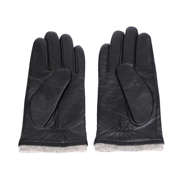 Black or colorful color mens leather gloves AW2022-M26