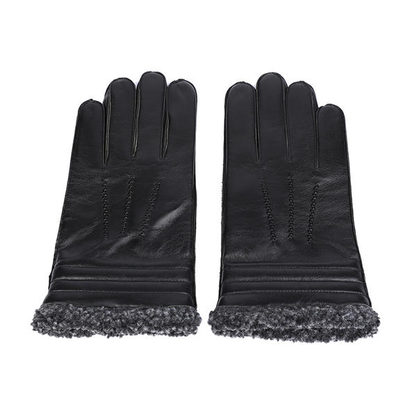 Sustainable material mens leather gloves AW2022-M21
