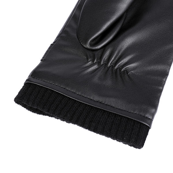 Black or colorful color mens leather gloves AW2022-M18