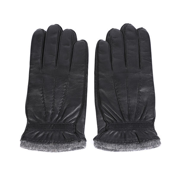 Sustainable material mens leather gloves AW2022-M15
