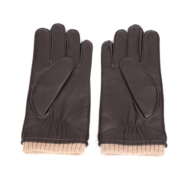 Sustainable material mens leather gloves AW2022-M10