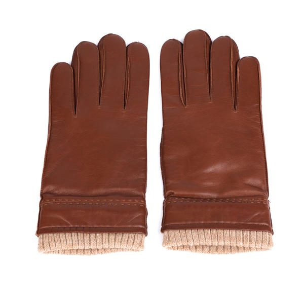 Sustainable material mens leather gloves sheep or goat AW2022-M6