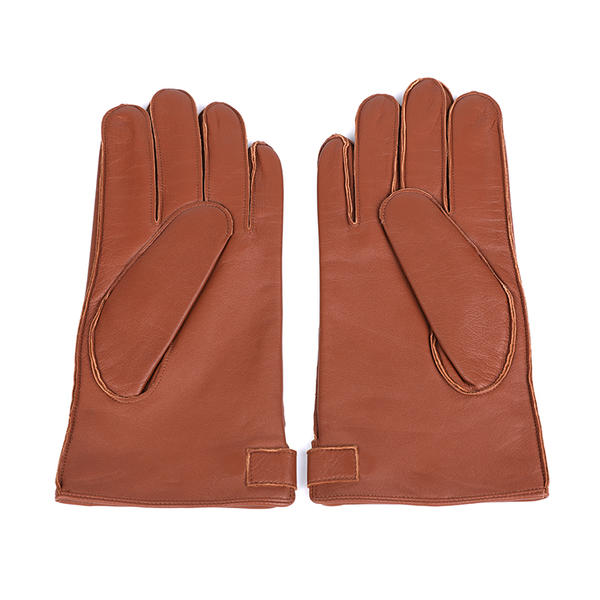 Sustainable material mens leather gloves fashion & warm AW2022-M4