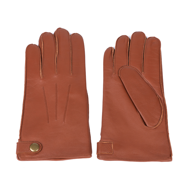 Sustainable material mens leather gloves fashion & warm AW2022-M4