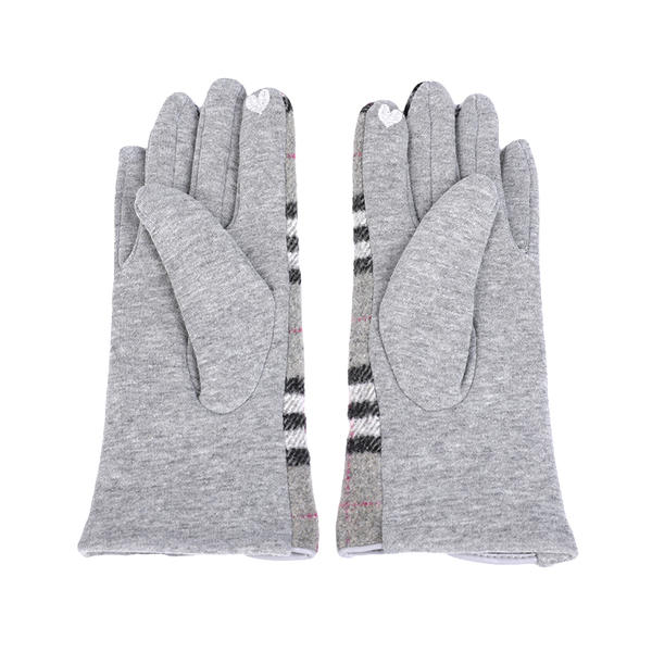 Polyester+wool/nylon cut&sewn women's knit gloves AW2022-57