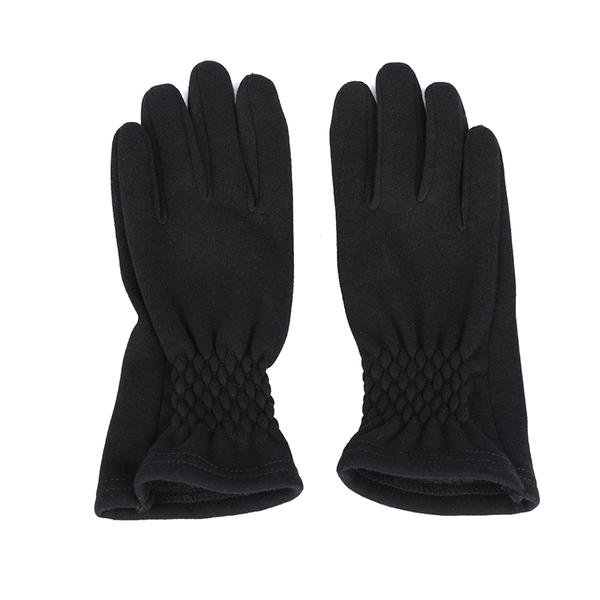 Black or colorful color cut&sewn women's knit gloves sustainable material  AW2022-69