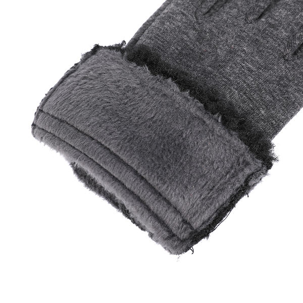 Sustainable material cut&sewn women's knit gloves AW2022-62