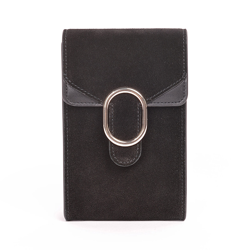 Suede leather small phone bag AWB13