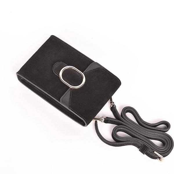 Suede leather small phone bag AWB13