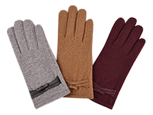 Women's knit gloves